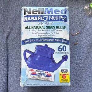 NasaFlo Neti Pot - Blue